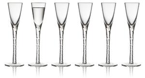 Lyngby Glas Paris snaps glass 2.5 cl 6-pack Clear