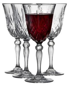 Lyngby Glas Melodia red wine glass 27 cl 4-pack Crystal