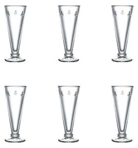 La Rochère Abeille champagne flute 15 cl 6-pack Clear