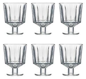 La Rochère City wine glass 26 cl 6-pack Clear