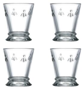 La Rochère Abeille drinking glass 26 cl 4-pack Clear