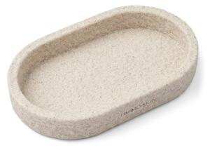 Humdakin Humdakin Sandstone oval tray 15x25 cm Natural