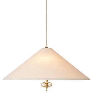 GUBI 1967 ceiling lamp Canvas-brass