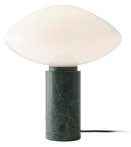 &Tradition Mist AP17 table lamp Ø37 cm Matt White & Guatemala Verde