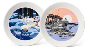 Arabia Snow lantern & Moomin’s Day 2018 Moomin plate set Ø19 cm