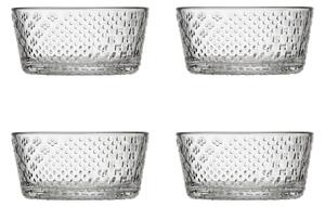 Iittala Tundra bowl 25 cl 4-pack Clear