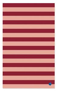 Byon Leya stripe tablecloth 150x250 cm Red-pink