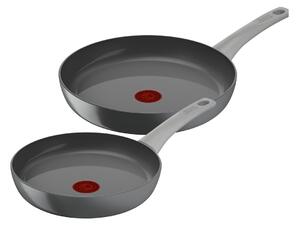 Tefal Renew ON frying pan set 2 pieces Grey