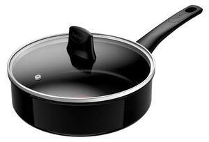 Tefal Renew ON sauce pan with lid Ø25.4 cm Black