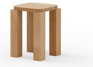 New Works Atlas stool Natural Oak