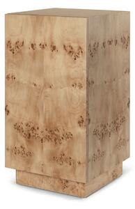 Ferm LIVING Burl Side Table pedestal Natural