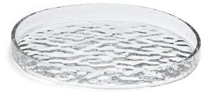 Cooee Design Gry platter decorative tray Ø28 cm Clear