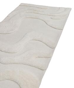 Tinted Norlander entrance rug wool 80x300 cm White