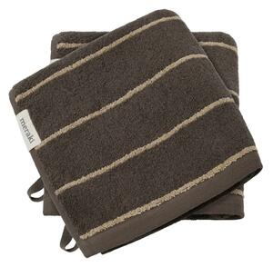 Meraki Stripe towel 50x100 cm 2-pack Army