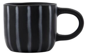 House Doctor Line cup 30 cl Black-brown