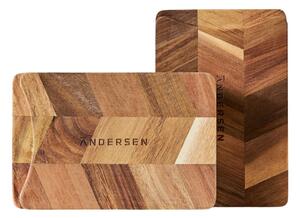 Andersen Furniture ARC cutting board 12x18 cm 2-pack Acacia