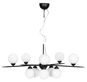 By Rydéns Punto 10-low ceiling lamp Matte black