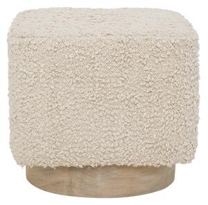 URBAN NATURE CULTURE Kaura sit pouf 38 cm Off white