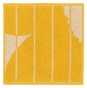 Marimekko Vesi Unikko Mini towel 30x30 cm Spring yellow-ecru