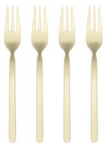 Blomus STELLA dessert fork champagne 4-pack 15,5 cm