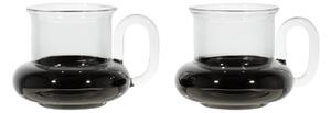 Tom Dixon Bump teacups 2-pack Black