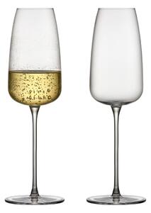 Lyngby Glas Veneto champagne glass 36 cl 2-pack Clear