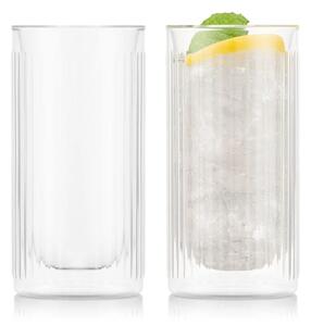 Bodum Douro Bar double walled gin glass 30 cl 2-pack Clear