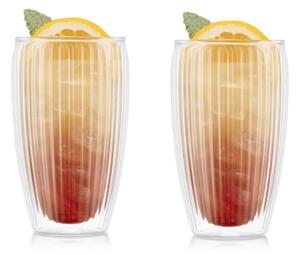 Bodum Pavina double walled glass 45 cl 2-pack Clear