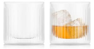 Bodum Douro Bar double walled whiskey glass 30 cl 2-pack Clear