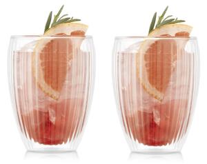 Bodum Pavina double walled glass 32 cl 2-pack Clear