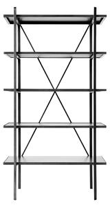 MUUBS Austin free standing shelf 90x160 cm Black