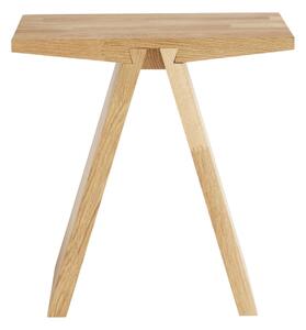 MUUBS Angle stool 45x45x29 cm Oak