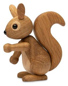 Spring Copenhagen Peanut Squirrel decoration 8.5 cm Oak