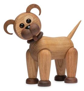 Spring Copenhagen Buddy Dog decoration 20.5 cm Oak