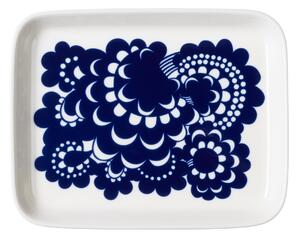 Arabia Esteri plate 15x19 cm Blue-white