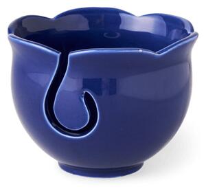 Yarn bowl - Ceramic. 15 x 11.1 cm. - Electric Blue - Søstrene Grene