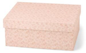 Storage box - 26.5 x 21.5 x 11 cm. - Nude - Søstrene Grene