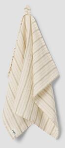 Pear Ticking Stripe 100% Linen Tea Towel | Default | Piglet in Bed