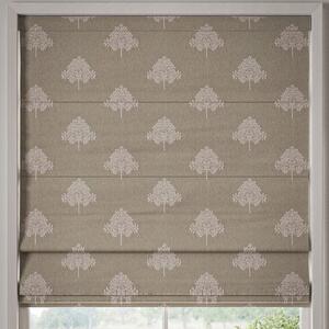William Morris Marigold Tree Embroidery Made to Measure Roman Blind Linen