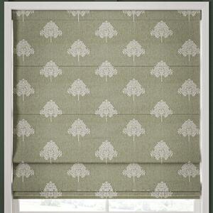 William Morris Marigold Tree Embroidery Made To Measure Roman Blind Nettle