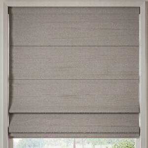 William Morris Willow Woven Made to Measure Roman Blind Iron