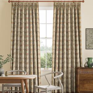 William Morris Larkspur Made To Measure Curtains Acorn