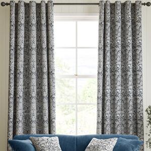 William Morris Sunflower Made to Measure Curtain Indigo
