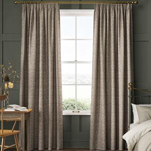 William Morris Strawberry Thief Woven Made to Measure Curtain Limestone