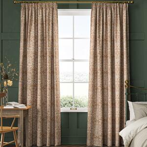 William Morris Sunflower Made to Measure Curtain Madder