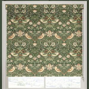 William Morris Strawberry Thief Blackout Made To Measure Roller Blind Nettle