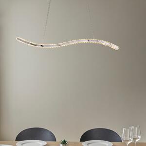 Vogue Katana LED Diner Ceiling Light Silver/grey