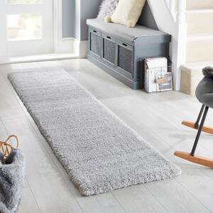 Cosy Teddy Runner Grey