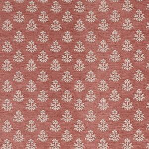 Prestigious Textiles Zari Woven Fabric Tangerine