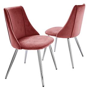 Anais Velvet Pair of Chairs
